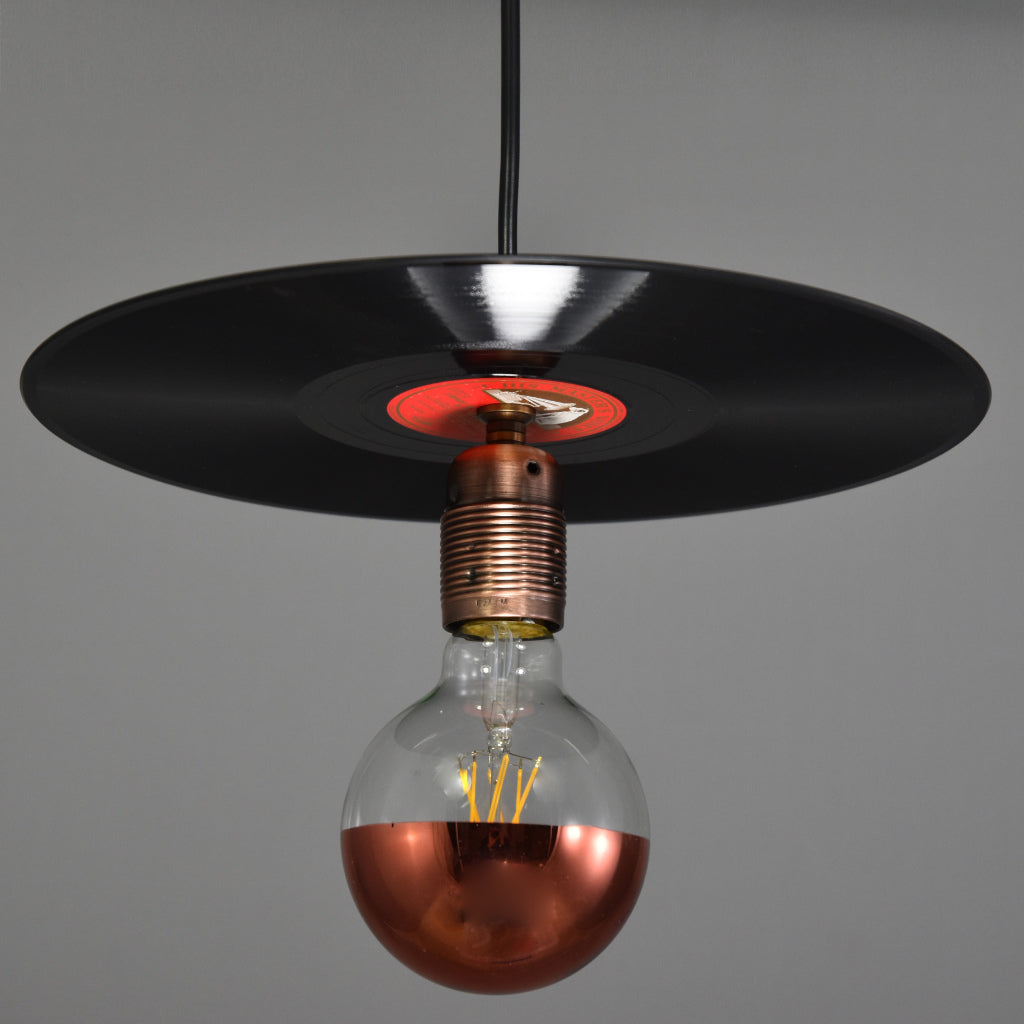 pendant ceiling light HMV 78 record Beethoven