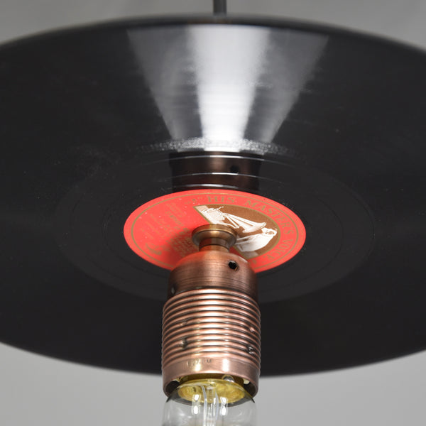 pendant ceiling light HMV 78 record Beethoven